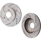 Rear Brake Disc Rotors for Mazda 3 Sport (2009–2010)