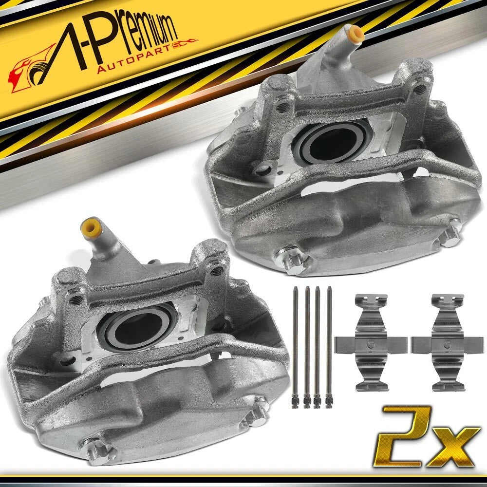 Pair Front Side Brake Calipers for Mercedes-Benz C230 (2001–2010)