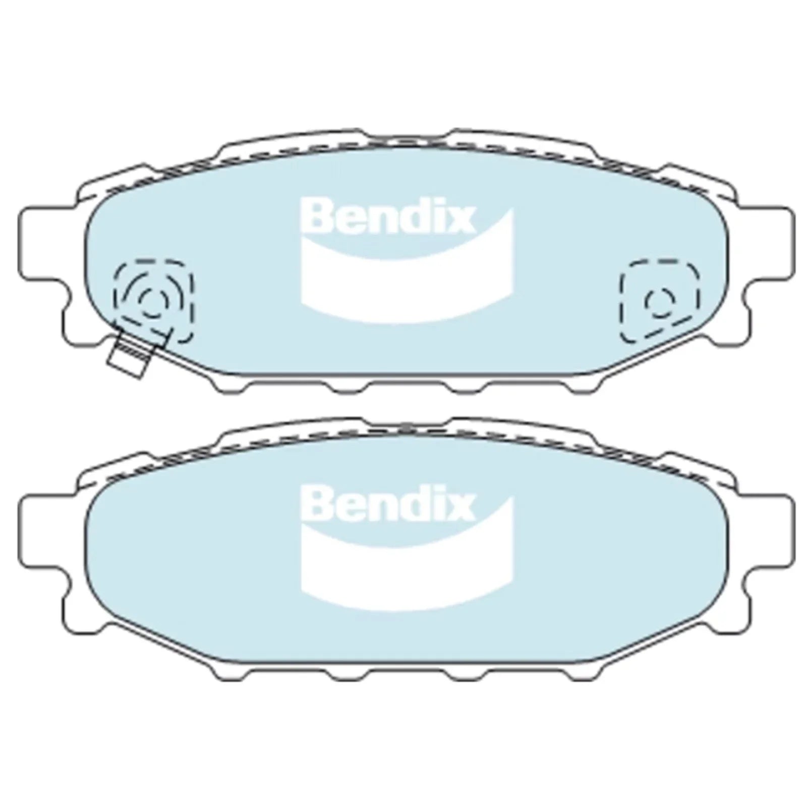 Rear Disc Brake Pad Set for Subaru BRZ ZC6 (2012 - 2019)