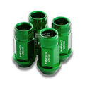 Set of 4 NRG Extended Anodized Green M12 x 1.5 1.75" Wheel Lug Nuts for Lexus IS GS