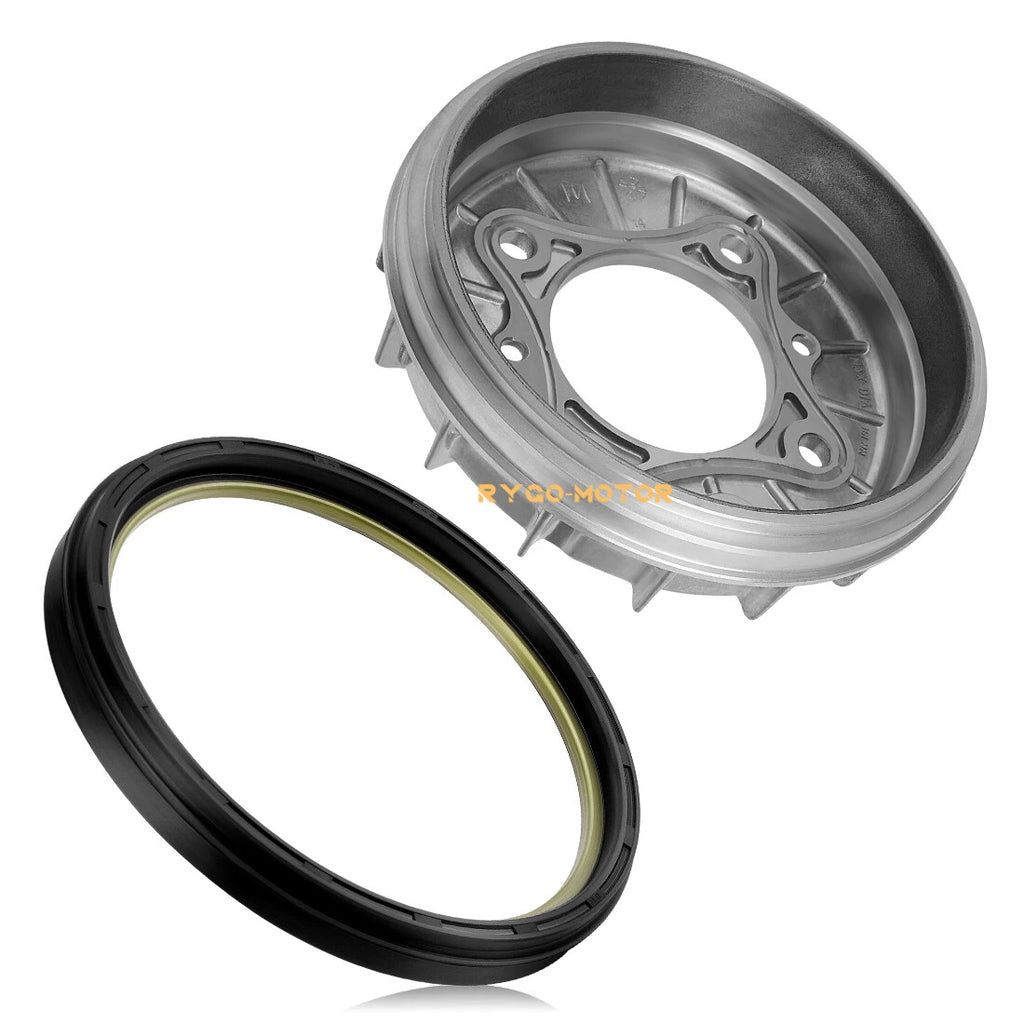 Front Brake Drum Hub Dust Seal Kit for Honda TRX400FW 4x4 (1995–2001)