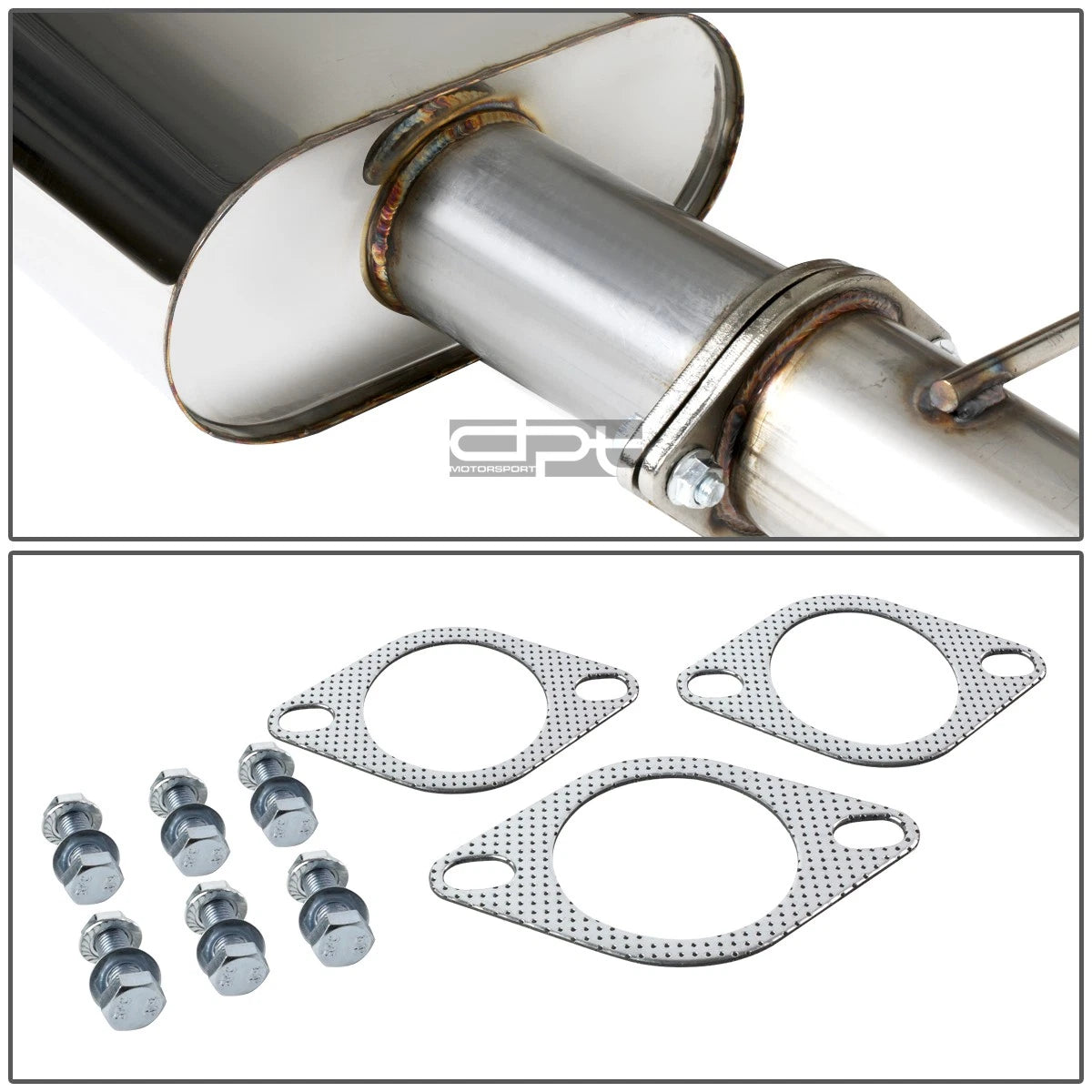 3" Stainless Racing Muffler Catback Exhaust System for Yukon/Tahoe (1996–1999)