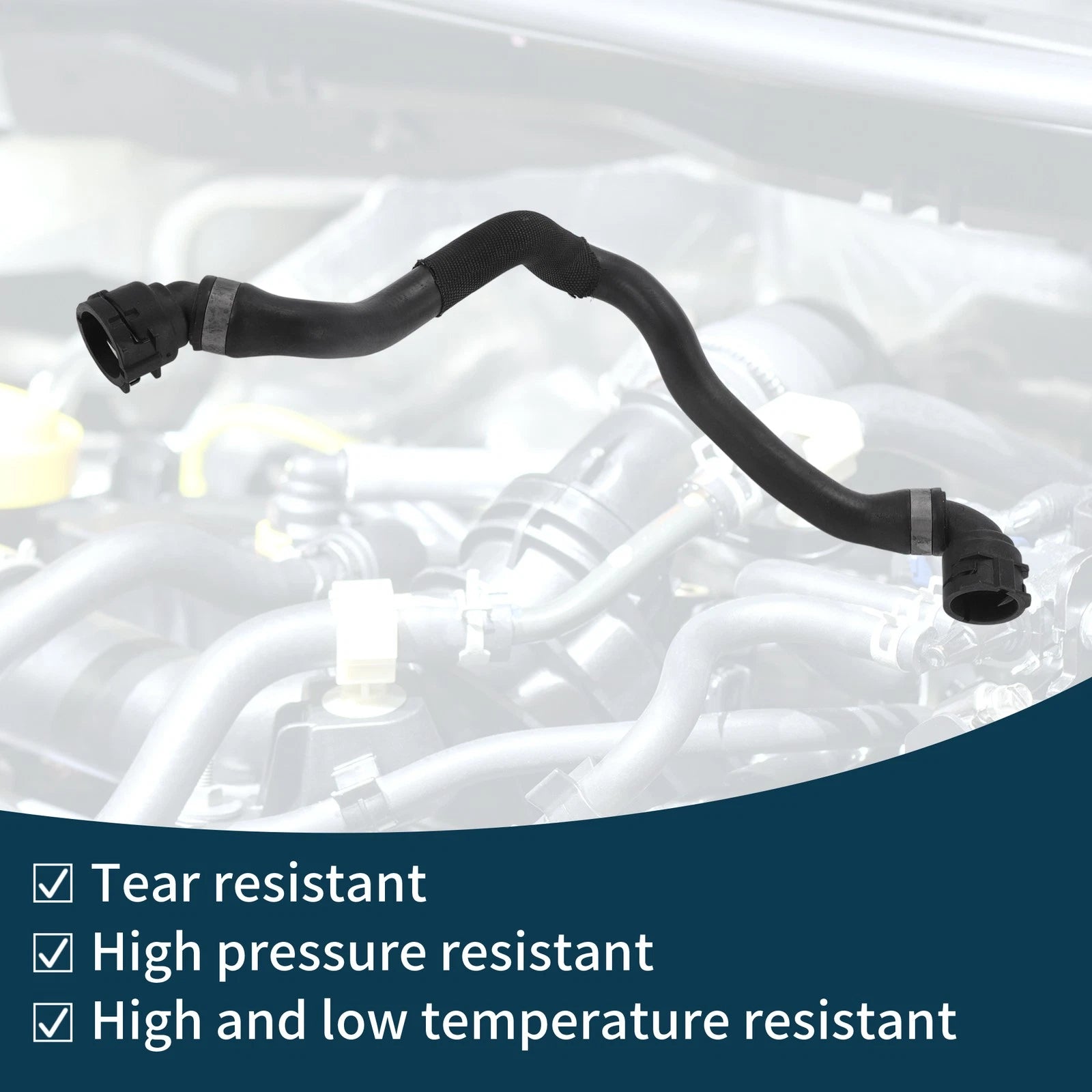 Radiator Hose No.17127591512 for BMW 535i (2009–2015) Cooling Tube
