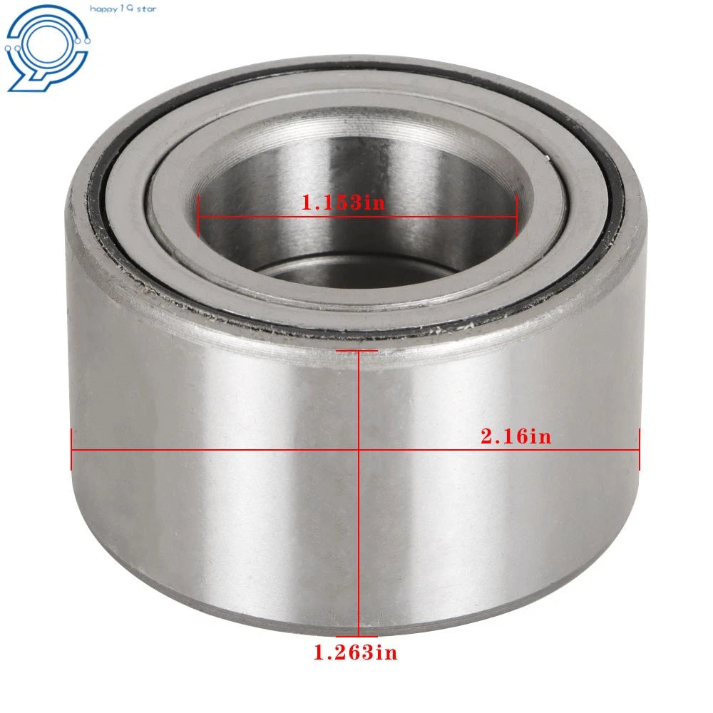 Set of 2 Front and Rear Wheel Ball Bearings for Arctic Cat 400 4x4 (2005–2015)