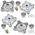4x Wheel Hubs with Bearings & Studs for Polaris RZR 800 (2008–2014)