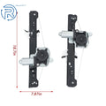 Set of 2 Power Window Regulator Motor Assembly for Ford Focus (2000–2007) 741-584 741-585