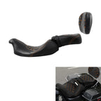 Backrest Seats for Harley CVO Road Glide 2009-2023 Black Orange