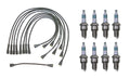 Denso Wire Set & 8 Iridium Power Spark Plugs for Chevrolet 6.5L V8 (1992–1997)