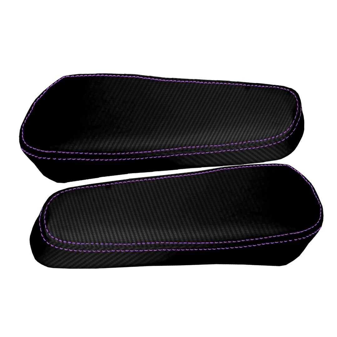 Seat Armrest PVC Carbon for Chevrolet Express 1500 2500 3500 (2003–2017)