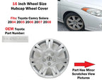 16" Hubcap Wheel Cover for Toyota Camry Solara (2004–2008) 42621AA120