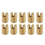 10 x Brass Thread Cutting Inserts for Harley Touring FLHTC FLHTP (2010-2023)