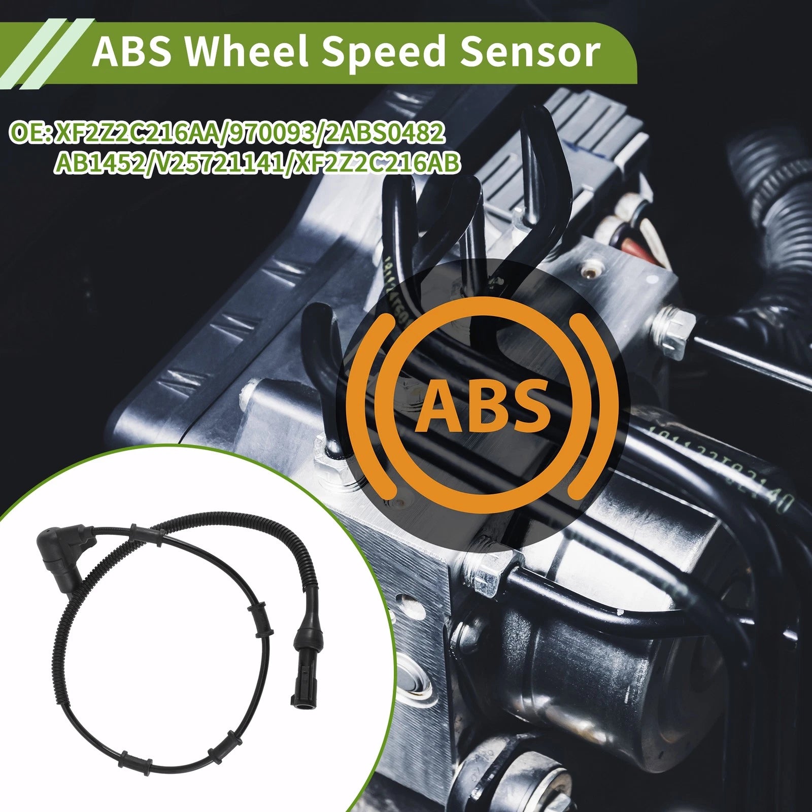 ABS Wheel Speed Sensor for Ford Windstar (1995–2003) No.XF2Z2C216AA/970093