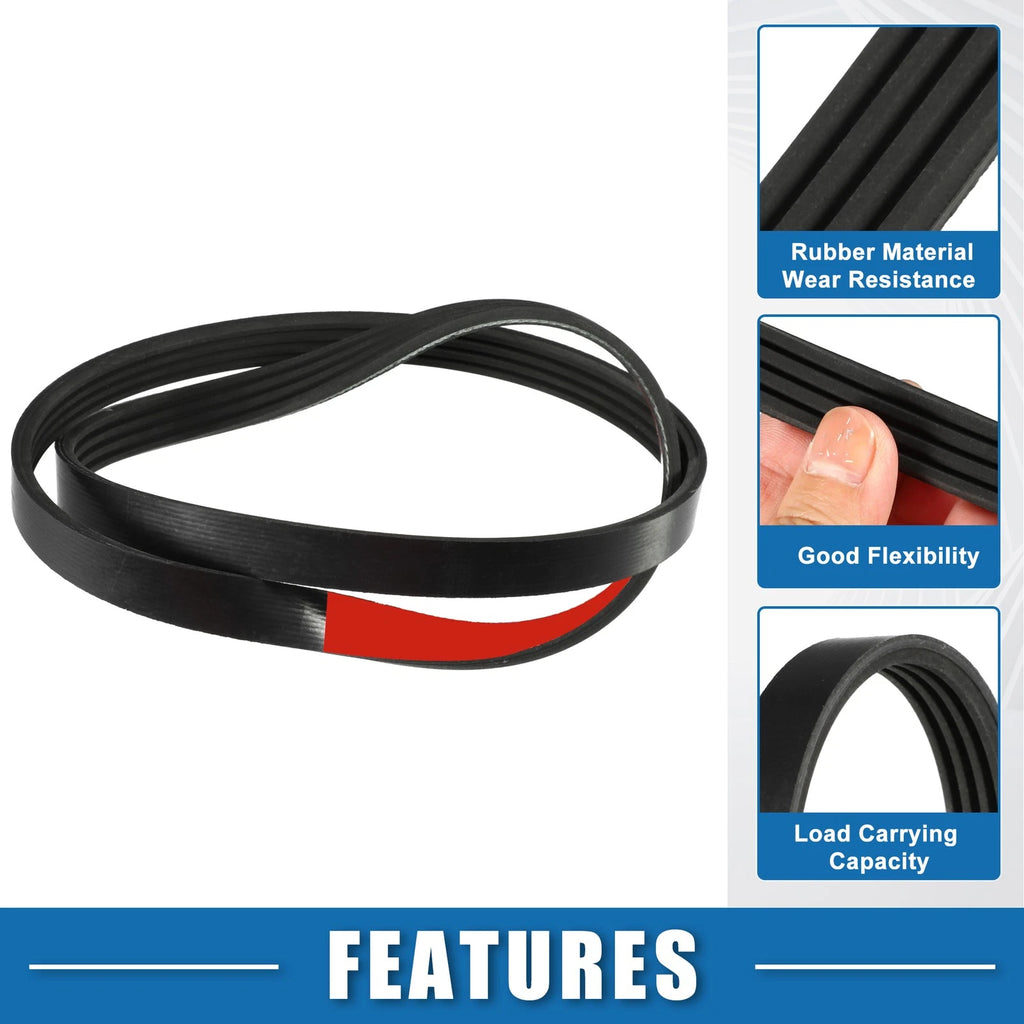 Set of 1 Serpentine Belt for Hyundai Elantra (2011–2016) No. 977132D100, 2521223721