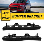 Set of 2 Front Bumper Retainer Brackets for Ford Escape (2013–2016)