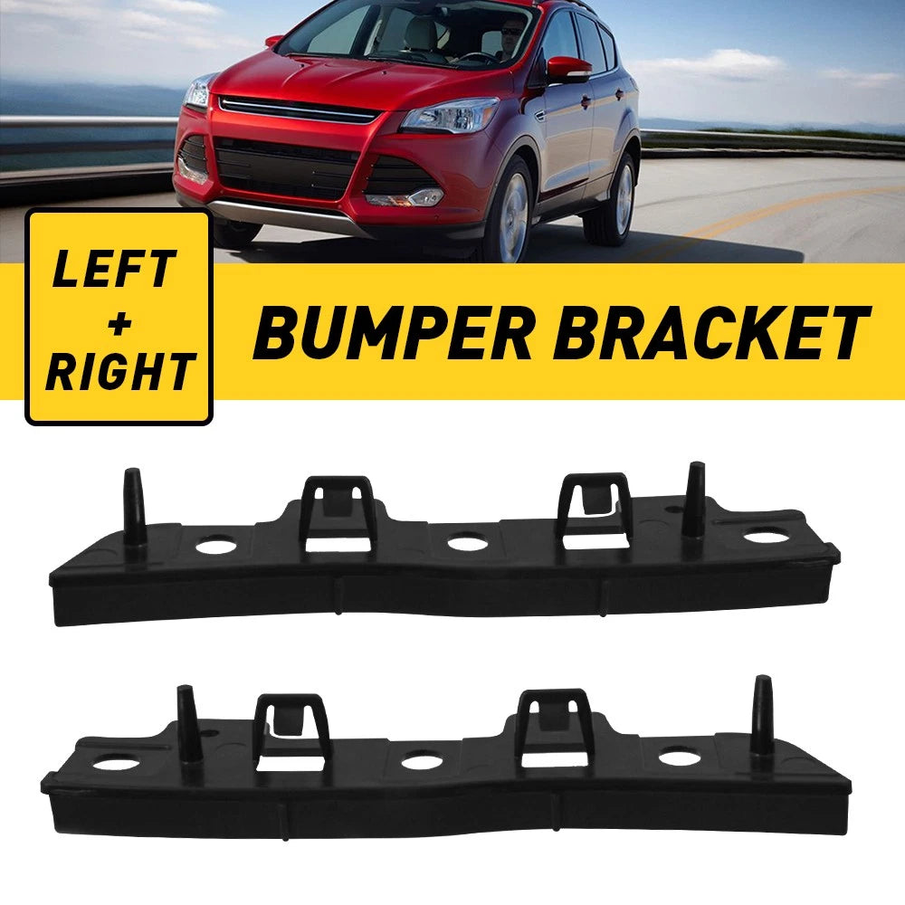 Set of 2 Front Bumper Retainer Brackets for Ford Escape (2013–2016)