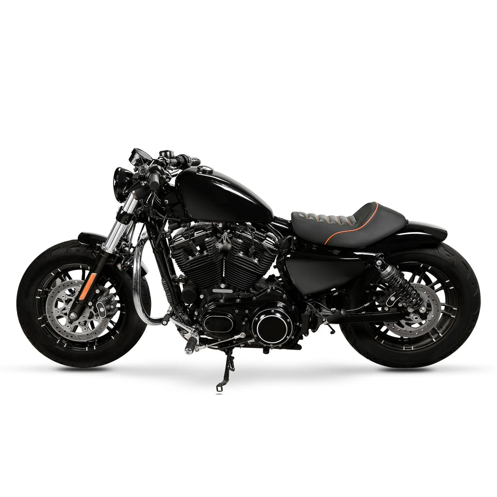Solo Rider Driver Seat for Harley Sportster Iron 883 1200 (2010–2022)