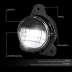 Full LED Fog Light Lamp Assembly for Volvo VNR 300 400 640 (2018–2020)