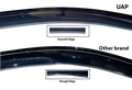 Weather Shield Window Visor for Isuzu D-Max (2012–2020)