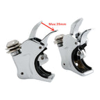 39mm Forks Windshield Clamps for Harley Dyna Sportster XL883 1200 (2004–2023)