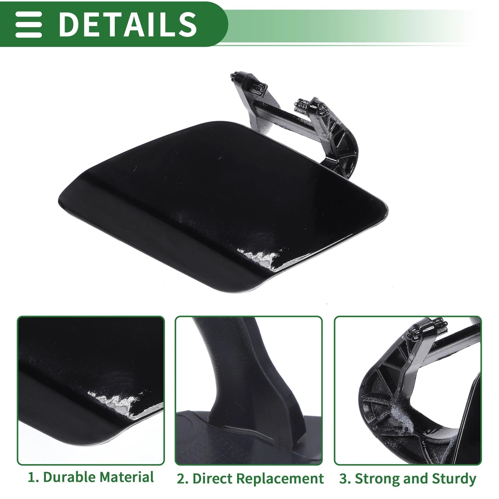Headlight Washer Nozzle Cover Cap for Mercedes-Benz (2010–2018)