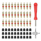 62 Pcs Valve Core Removal Tool Kit for Car Scooter Bike