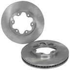 2 x Front Disc Rotors + Brake Pads for Toyota Hiace KDH/TRH 200 (2005–2012)