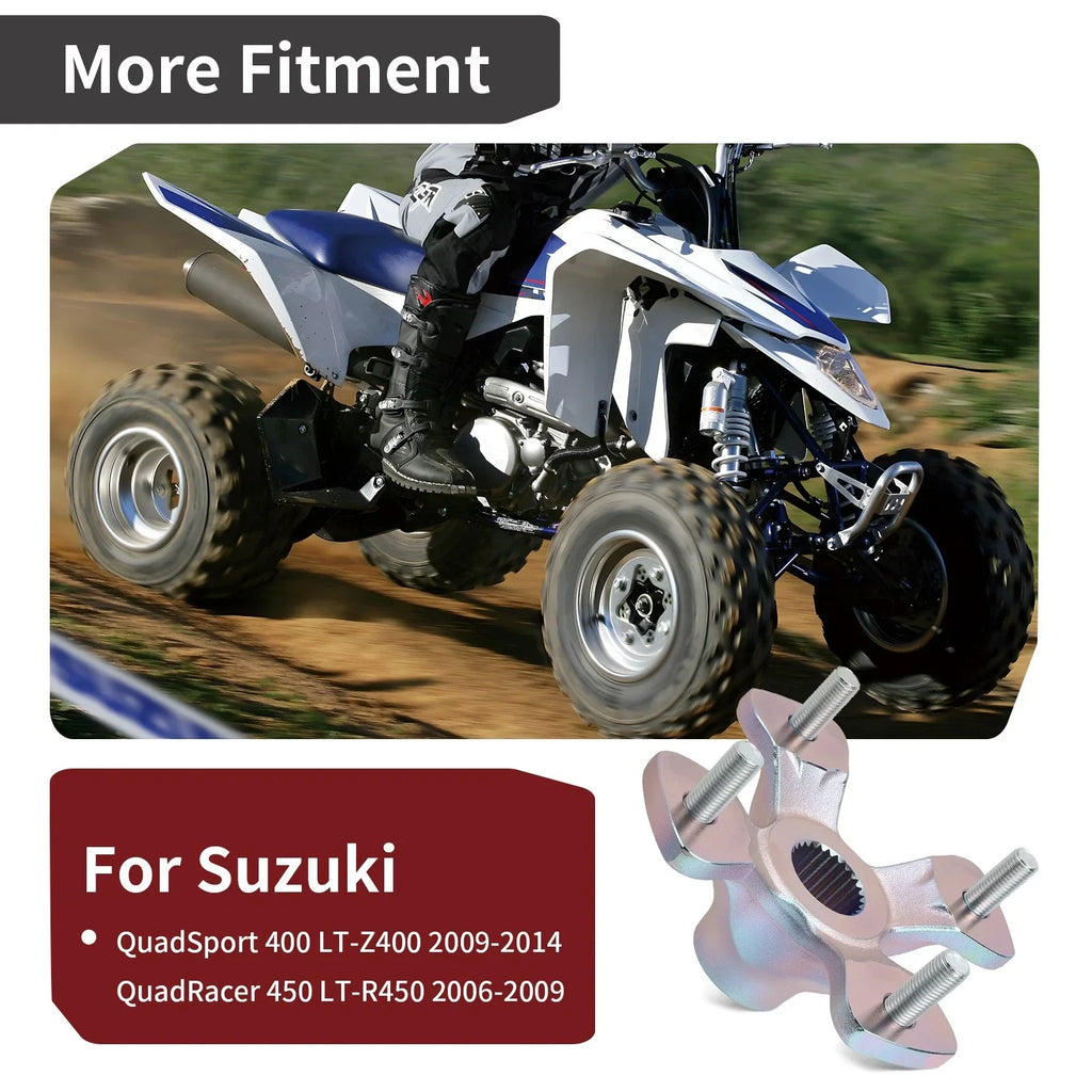 Wheel Hub Rear Left/Right for Suzuki QuadSport 400 LT-Z400 (2003–2010)