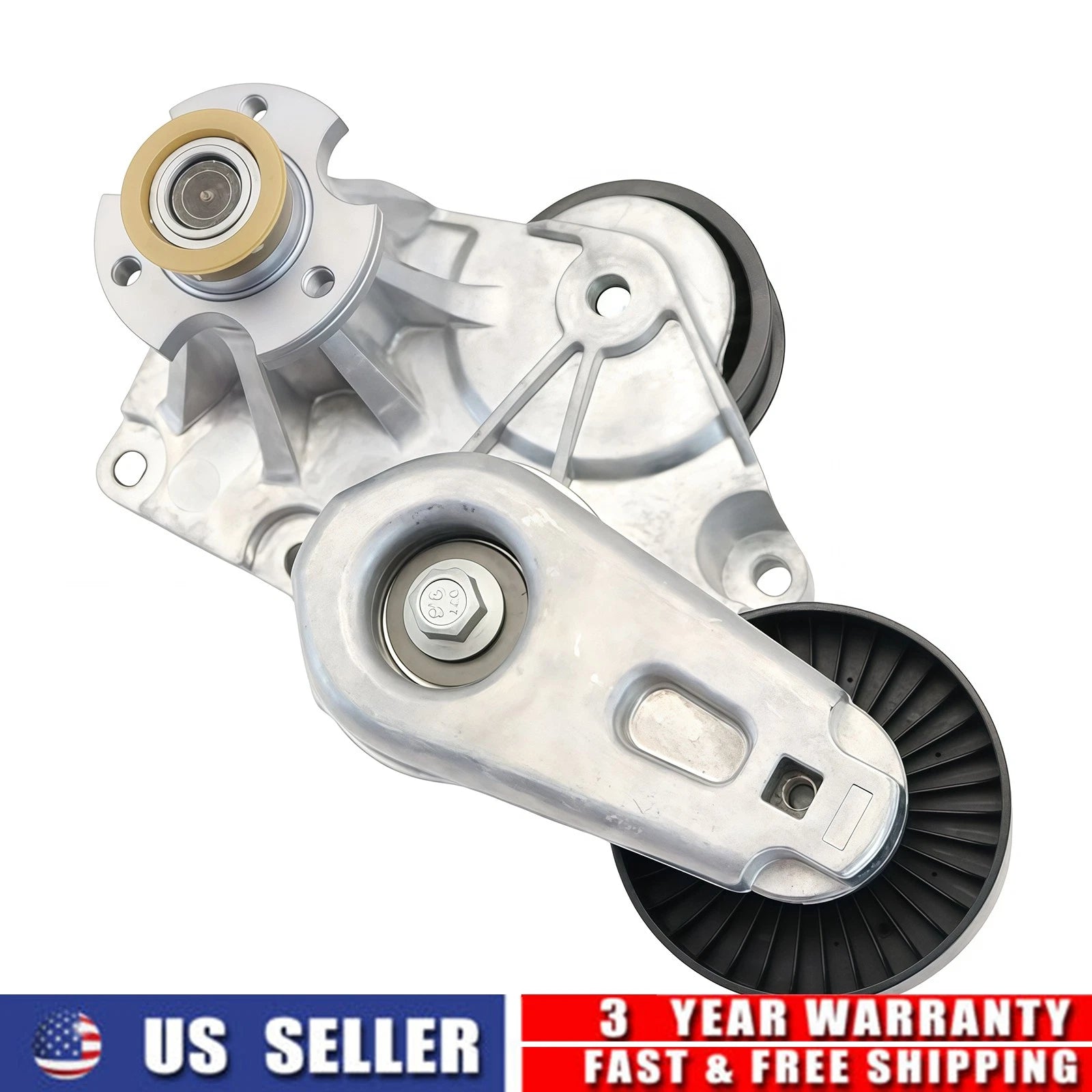 Belt Tensioner for Land Rover Range Rover Sport 5.0L 10-13, 3.0L 14-22 LR011786