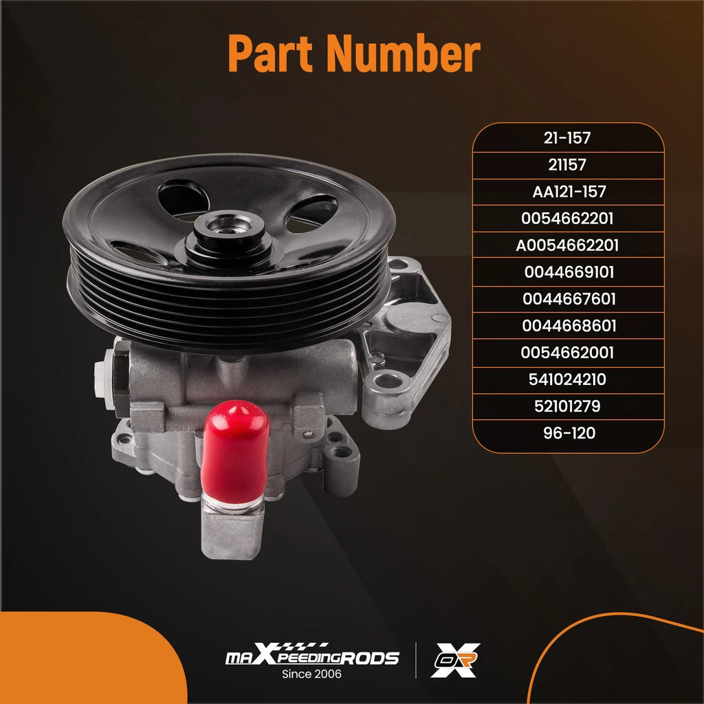 Power Steering Pump with Pulley for Mercedes Benz GL450 ML350 (2006–2012)