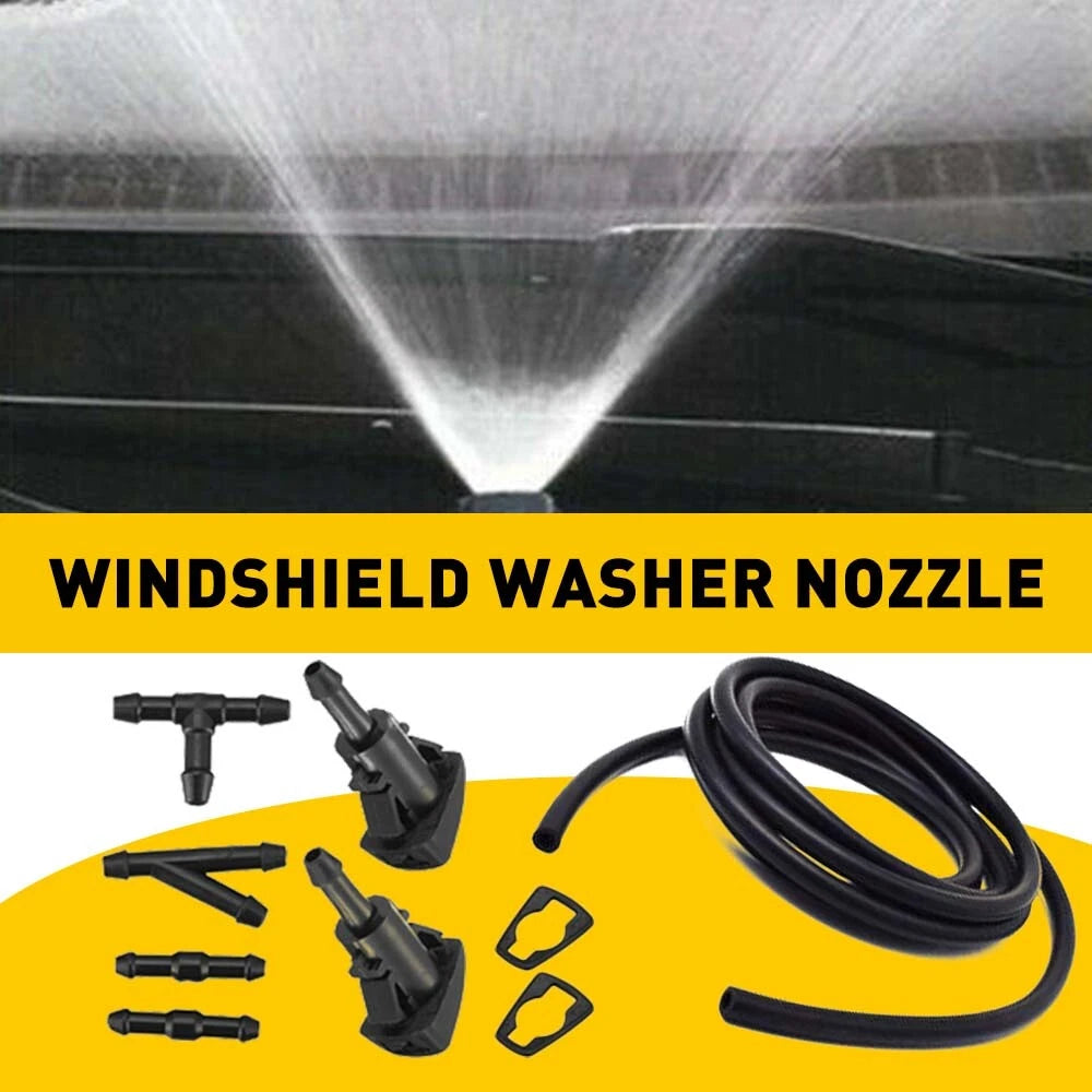 Wiper Washer Nozzle Spray Jet Kit for RAM 1500 (2011–2017)
