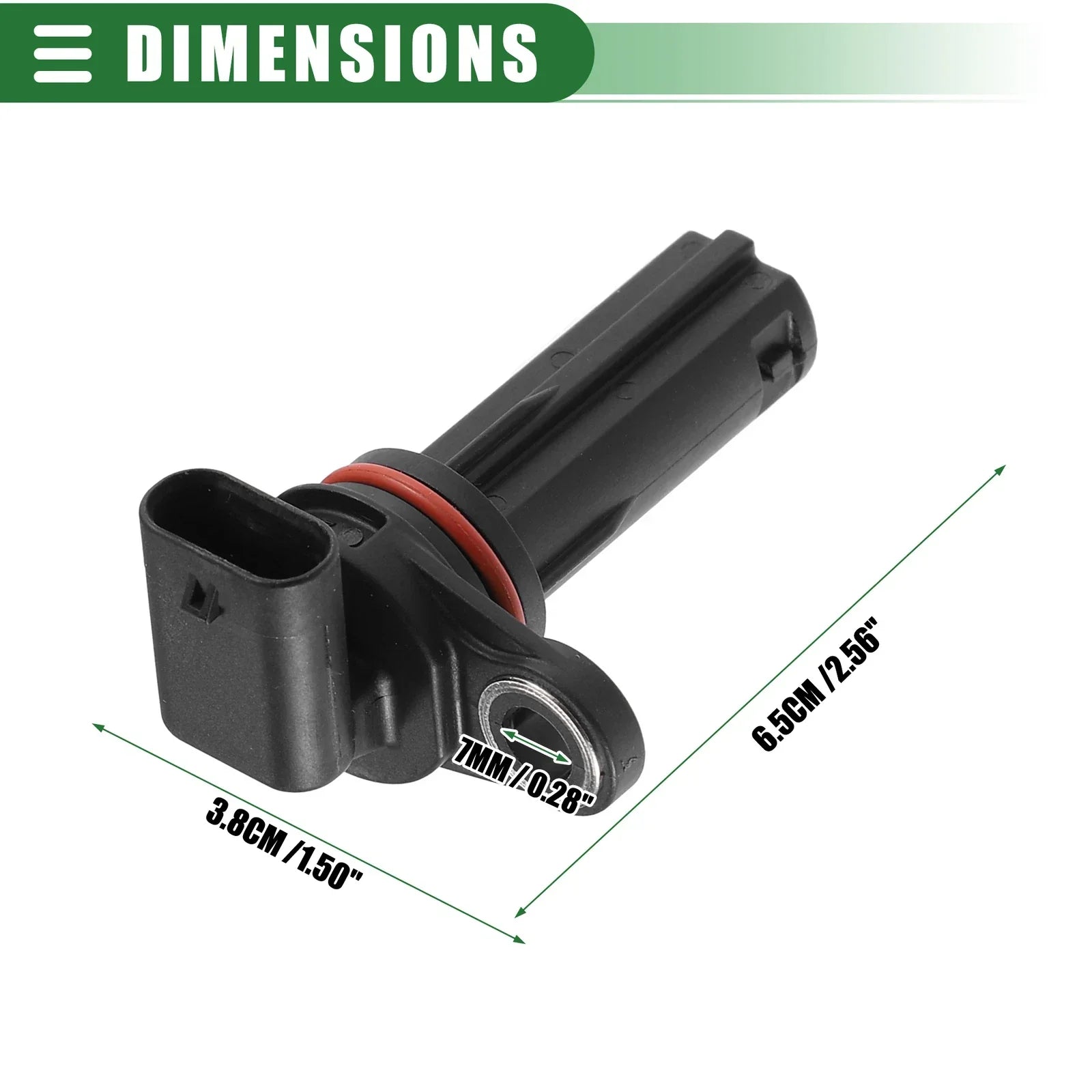 Engine Crankshaft Position Sensor Crank Sensor for Chrysler 200 (2011–2017)