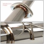Catback Exhaust Muffler for Honda Civic Si/DX 1992–1995 (4" Tip)