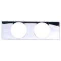 Chrome Instrument Holder with 2 Holes for Mazda MX-5 NB (1998-2005)