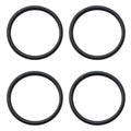 4pc Engine Coolant Bypass Line Seal Ring Set for BMW E30 M3 (1982–1994)