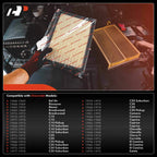 2X Engine Air Filter for Chevrolet Malibu Impala Camaro Buick Regal