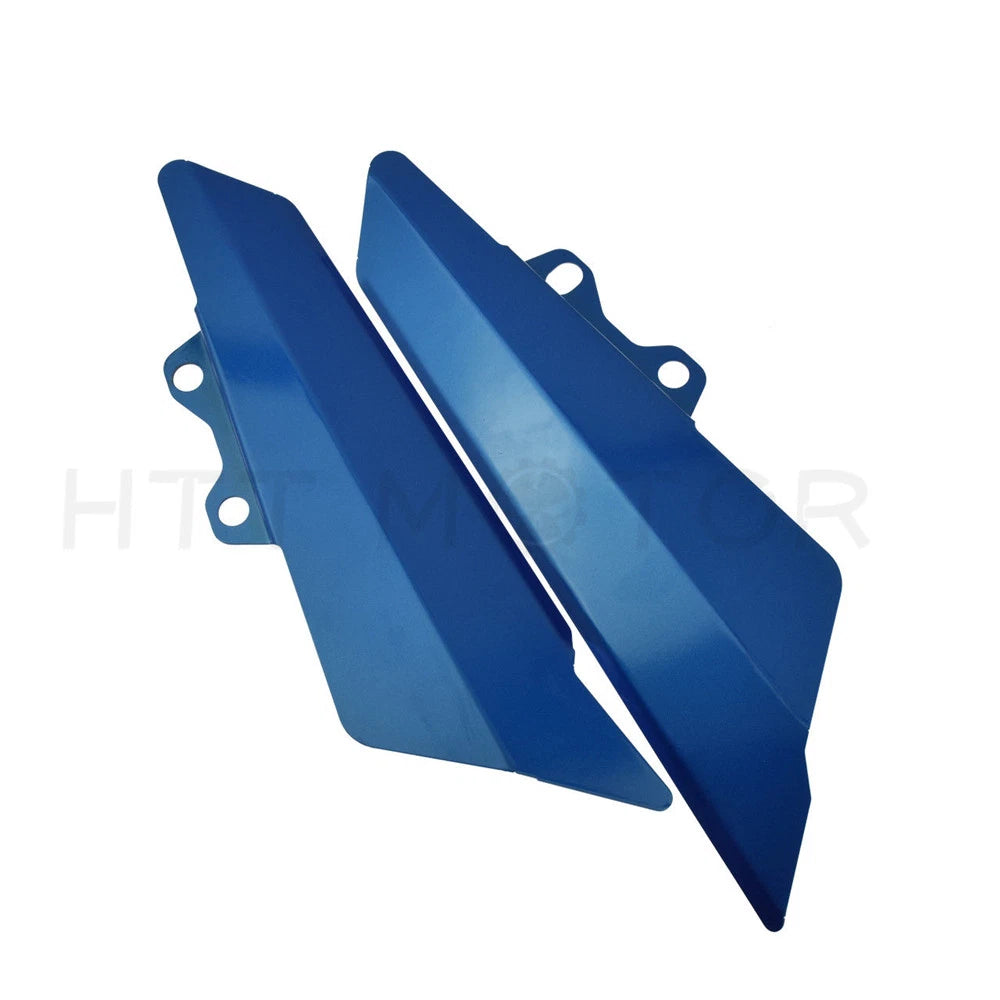 Left Right Side Fairing Panel Cover Plates for Kawasaki Z900 (2017) Aluminum