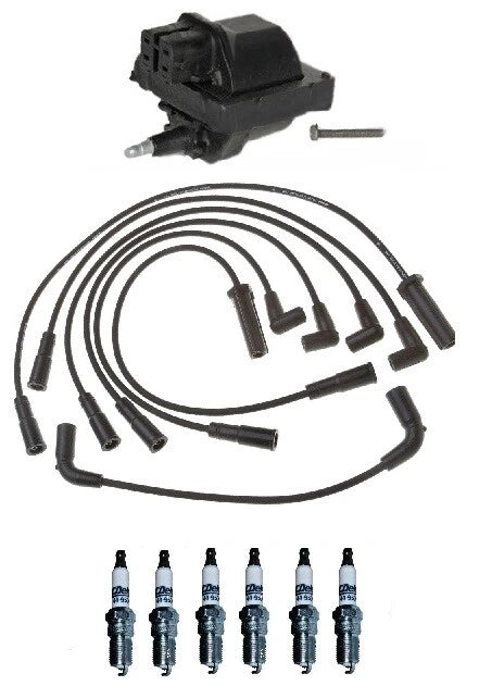 Ignition Wires & Coil Spark Plugs Kit for GMC Jimmy, Oldsmobile 4.3L V6 (1995–2001)