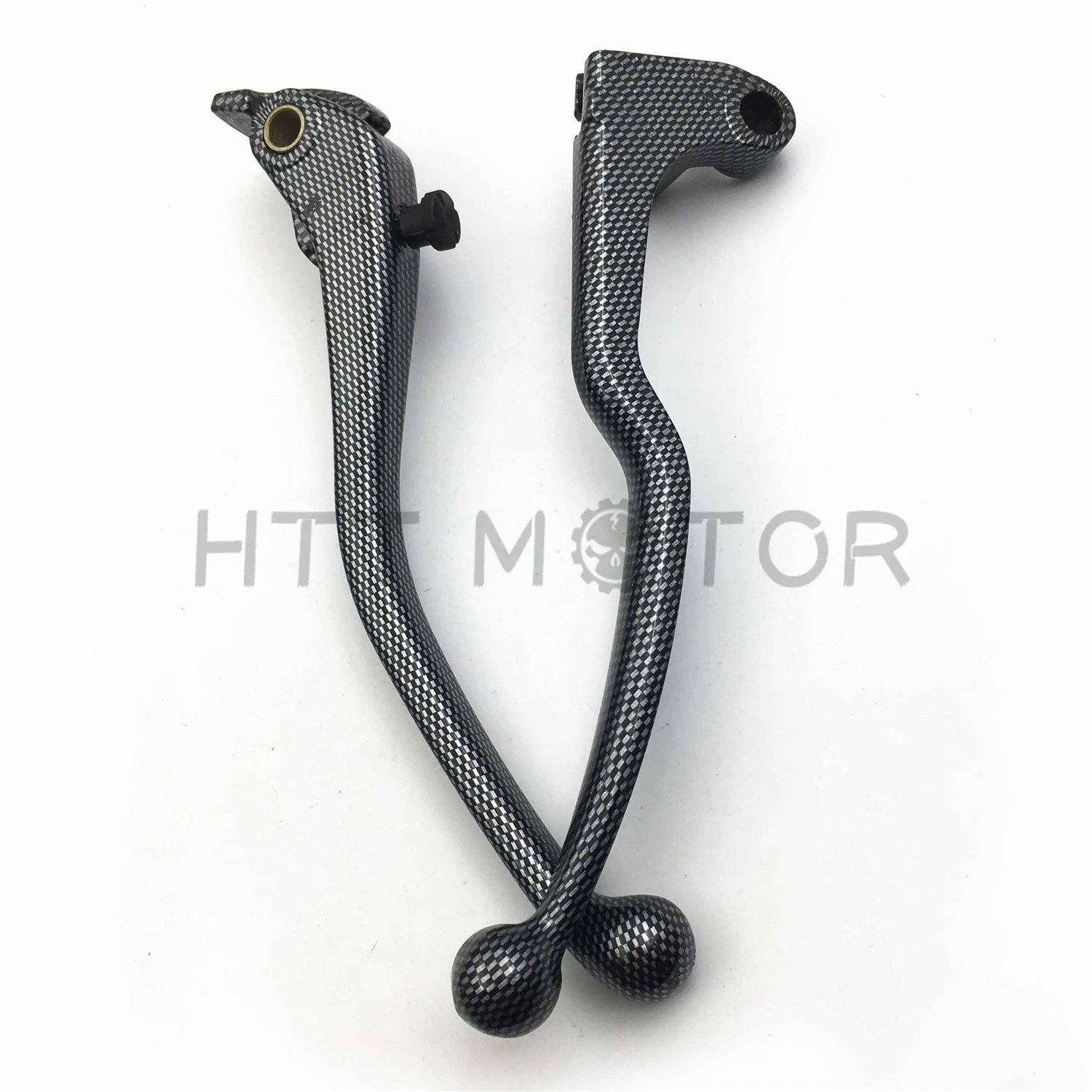 Set of 2 Brake Clutch Hand Levers Carbon Style for Yamaha YZF-R1 YZF-R6 (2004–2012)