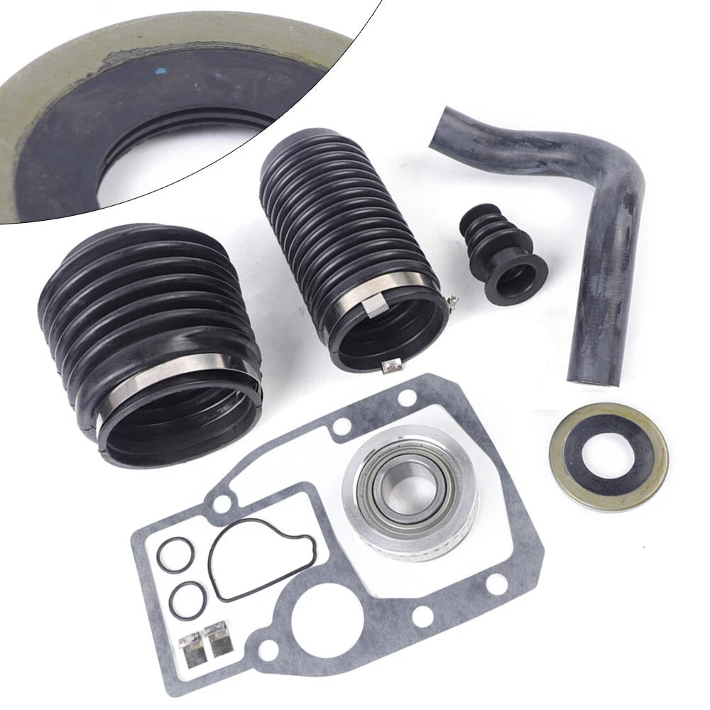 U-Joint Exhaust Gimbal Bearing Bellows Transom Kit for Volvo Penta SX/OMC Cobra