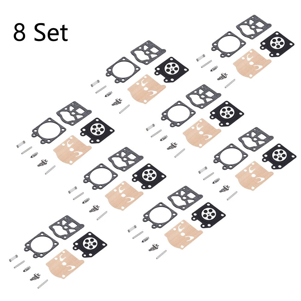 Set of 8 Carburetor Gasket Kits for Stihl 021 023 025 MS210 MS230 Walbro K11-WAT