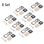 Set of 8 Carburetor Gasket Kits for Stihl 021 023 025 MS210 MS230 Walbro K11-WAT