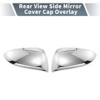 Pair Rearview Mirror Cover Overlay Chrome for Toyota Hilux (2015–2022)