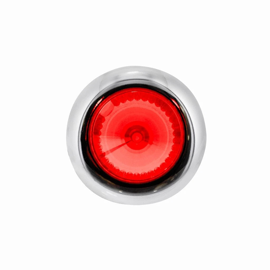 Dual Function Mini Spike Light Red LED with SS Bezel for Clearance Marker