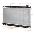 Full Aluminum Core Radiator for Nissan Altima/Maxima (2002–2006) DPI-2415