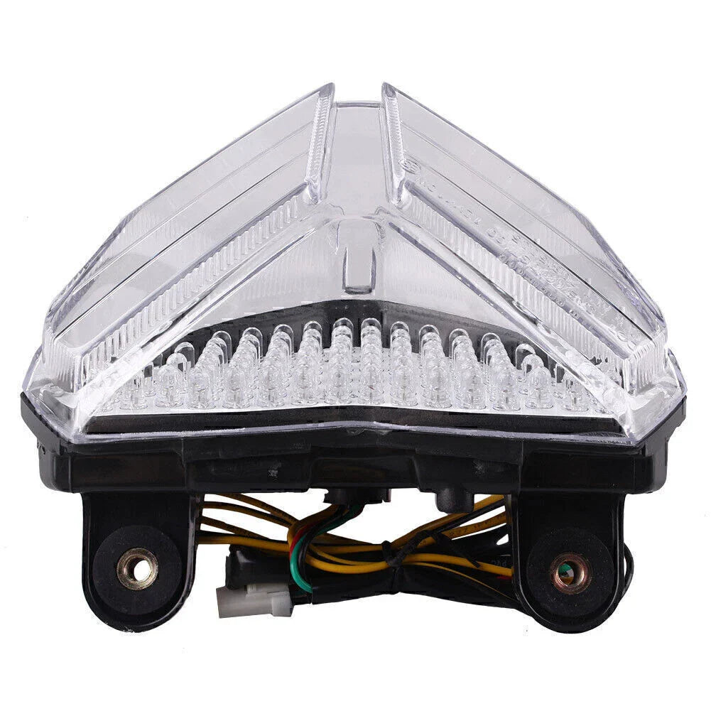 Clear Rear Tail Light Turn Signals for DUCATI 1198 R CORSE 2008-2010