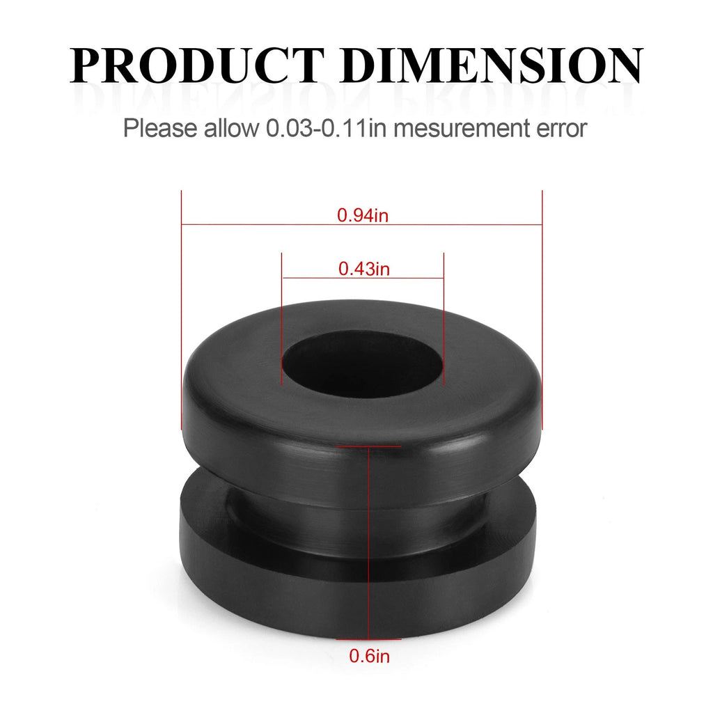 Rubber Heel Guard Grommets for Yamaha Blaster 200 (1990-2006)