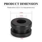 Rubber Heel Guard Grommets for Yamaha Blaster 200 (1990-2006)