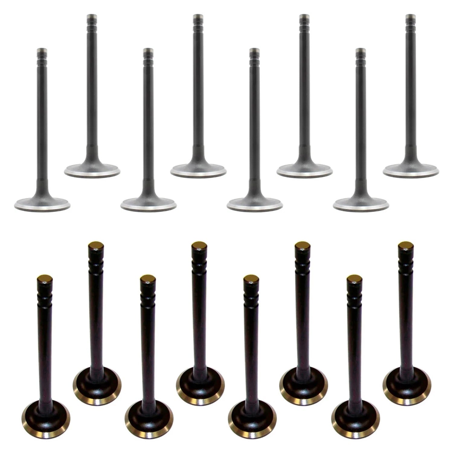 Set of 16 Intake & Exhaust Valves for Chevrolet Corvette Impala Malibu Yukon V8
