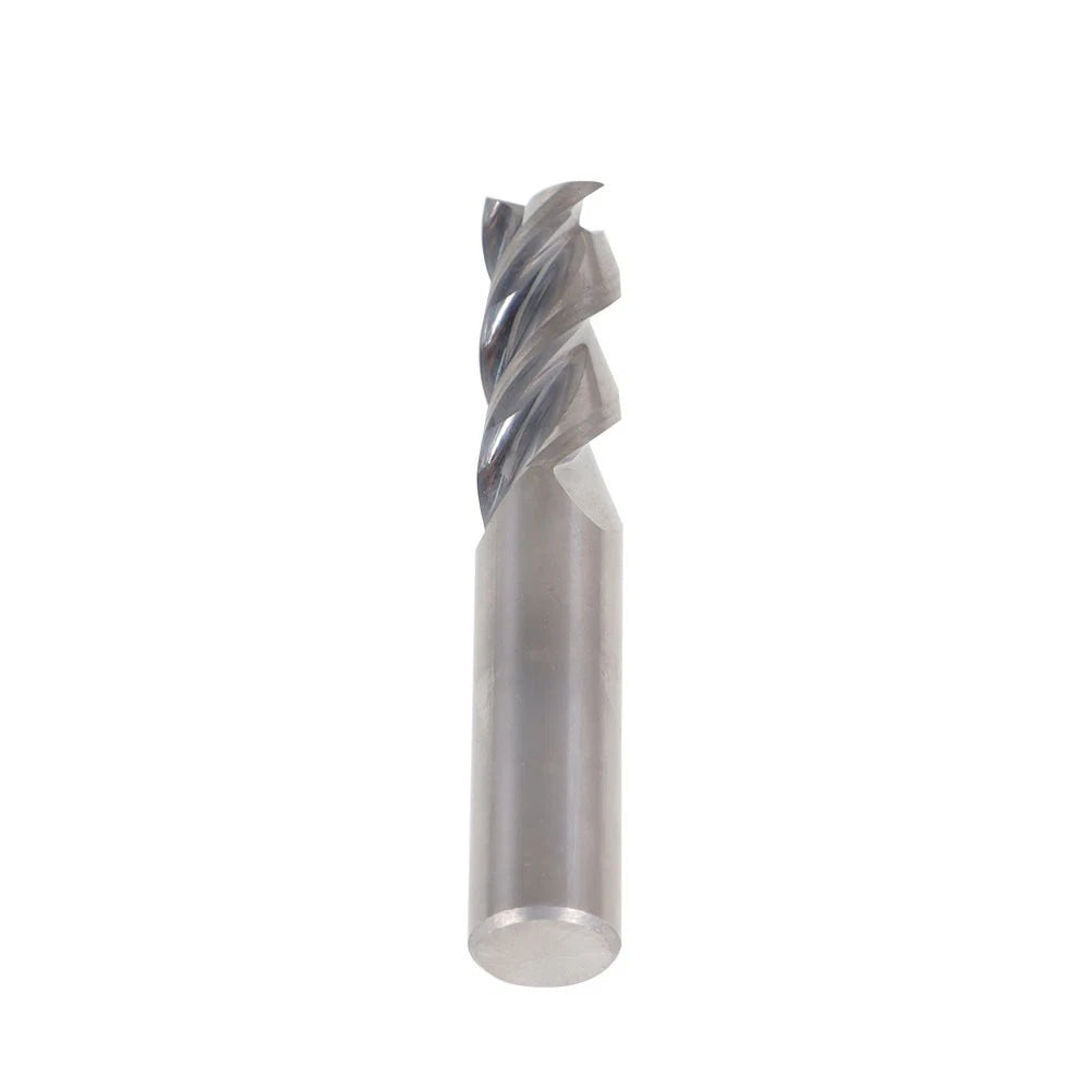 Set of 3 Carbide End Mills 1/2" 3 Flute 1-1/4" LOC
