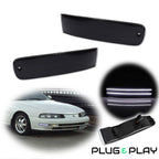 2X Smoke LED Outer Signal Lights for Honda Prelude (1992–1996)